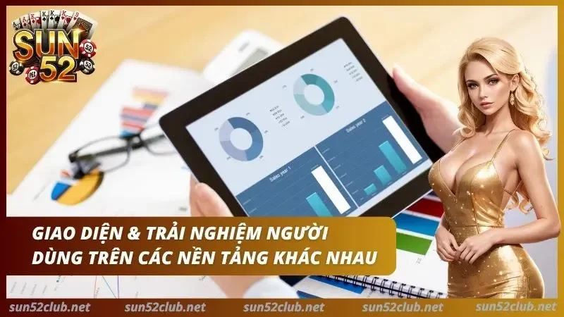 So Sánh Sun52 Và Sunwin: Game, Nạp Rút Và Khuyến Mãi 4 Giao diện bắt mắt cùng với trải nghiệm của người dùng trên các nền tảng
