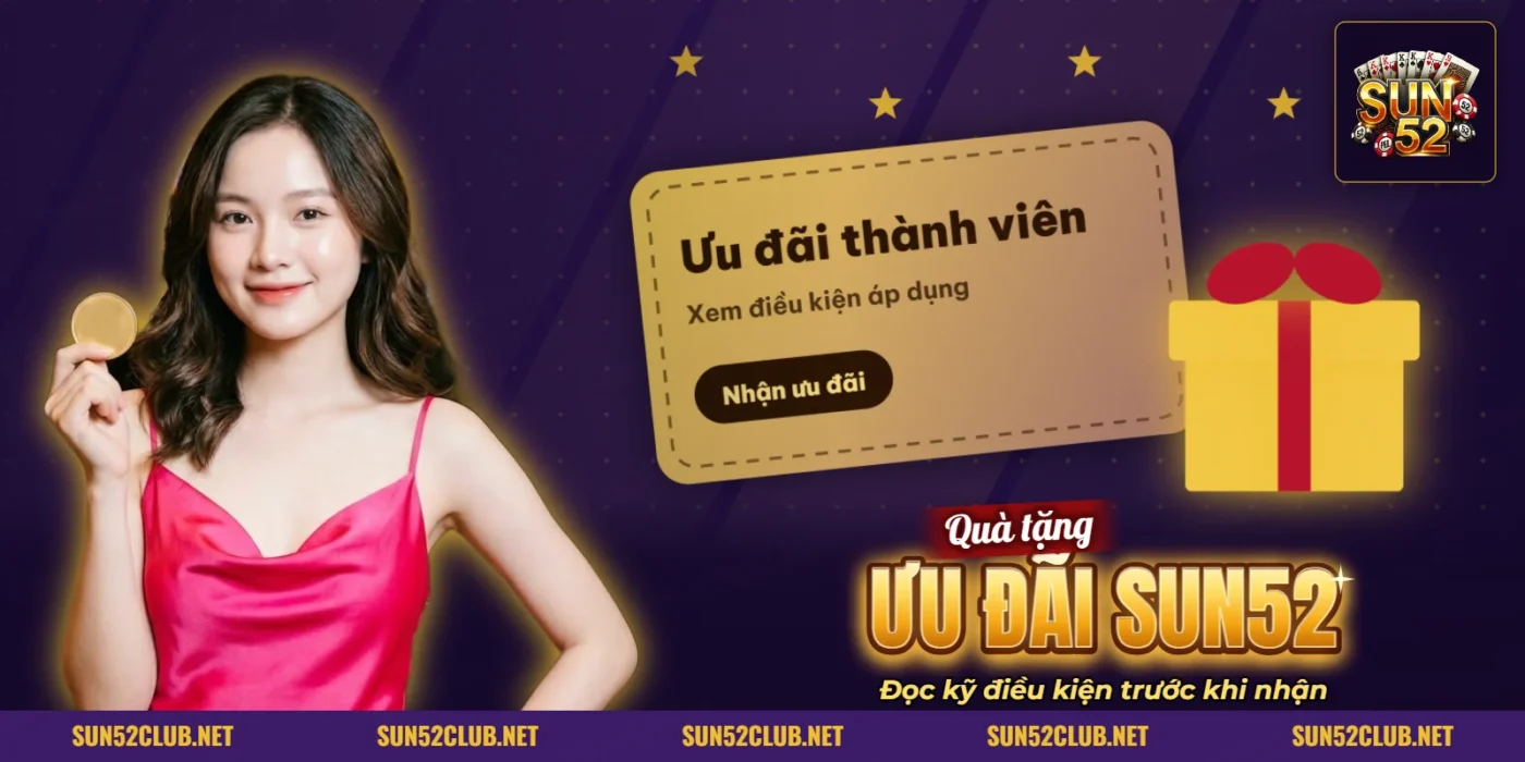 Thẻ ưu đãi thành viên SUN52 kèm hộp quà Thẻ ưu đãi thành viên SUN52 kèm hộp quà
